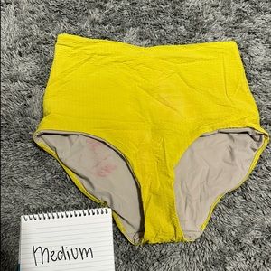 Lululemon high waisted bikini bottoms
